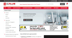 Desktop Screenshot of cpluselectronics.com
